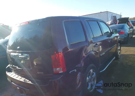 2015 Honda Pilot Ex-L from USA, damaged, VIN 5FNYF4H56FB020398